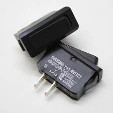 Schalter Kautt & Bux Einbauschalter Kippschalter TASTER WNT523 Schwarz Snap In