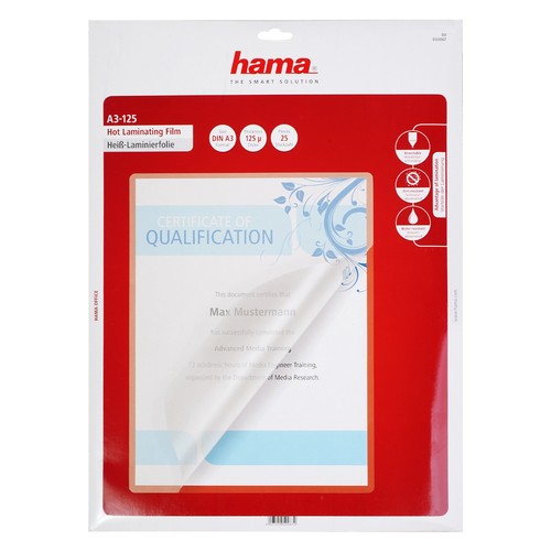 Hama 25x laminierfolien din - 25x, a3