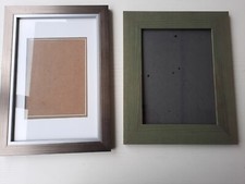 Bilderrahmen Foto Rahmen Holz 13 x 18 bis 24 x 30cm verschiedene Farben, 4 Stück