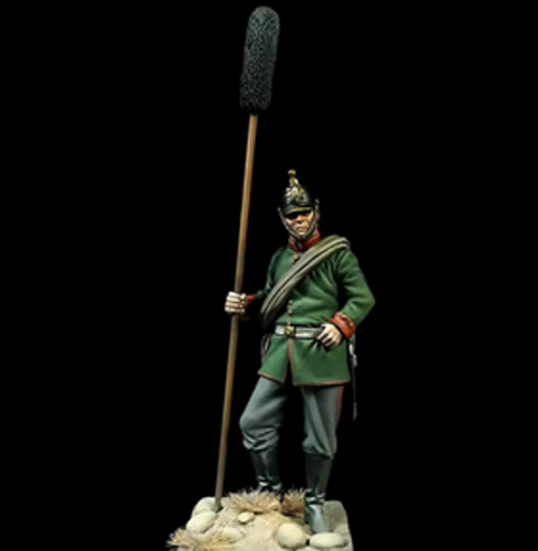 Resin figur 75mm schütze - 75mm,