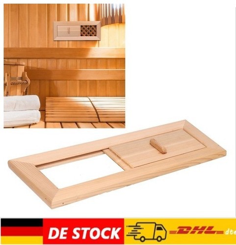 Sauna lüftungsklappe - sauna,