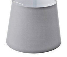 IKEA JÄRA Leuchtenschirm  Textilschirm Lampenschirm 25 cm GRAU  NEU 703.283.58