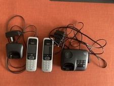 GigaSet Sinus A 206 Duo Mit 2 Schnurlosen Mobiltelefon Und Anrufbeantworter