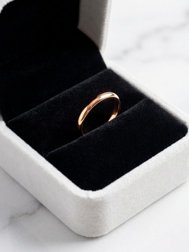 14k 585 rotgold ehering - rotgold, 125000