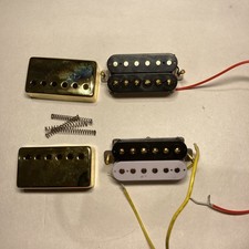 2 Gitarrentonabnehmer  passend für Gibson, Goldfarbig.