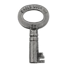 Eagle lock steamer trunk - lock,