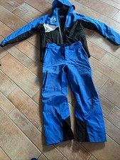 Ski Überanzug Wintersport Firma Ziener Gr .176 Jacke und Gr. 164 Hose blau