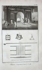 Gasbläserei Glasbläser Glassblower Glas Werkstatt Brenn-Ofen Furnace Abschöpfen