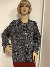 Damen Blazer Boucle Jacke