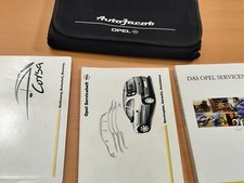 Opel corsa Bj.2000 Bordmappe Bordbuch Betriebsanleitung Checkheft K62