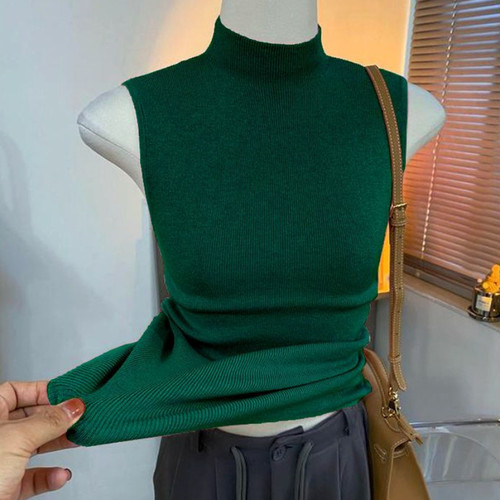 Damen ärmelloser pullover - Ärmelloser,