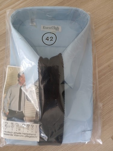 Herrenhemd hellblau langarm - hellblau,,