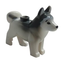 LEGO - Husky weiß / Schlittenhund / Hund Weihnachten / dog / Neuware 16606pb001