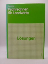 Fachrechnen für Landwirte