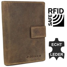 Herren Leder Brieftasche RFID