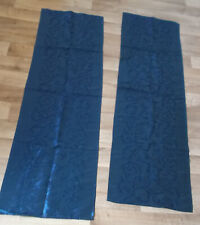 Tischläufer 2 Stück dunkelblau