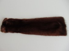 2 Stück Nerzfell je ca. 41 cm lang