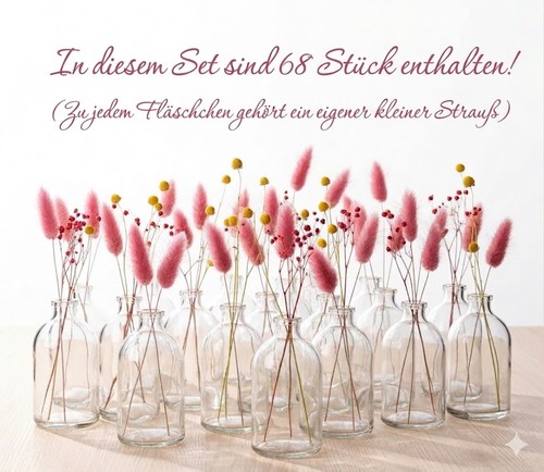 Set mini glas vasen kleine - mini,