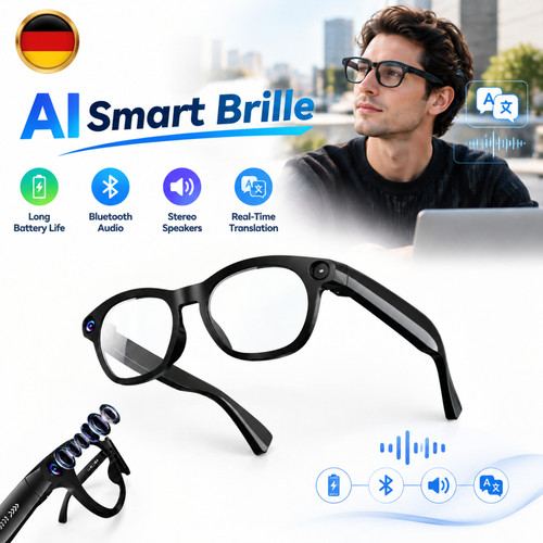 Smart glasses mit 8mp - ai,