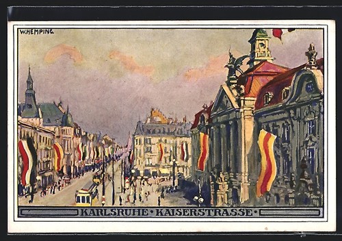 Künstler karlsruhe - künstler-ak,