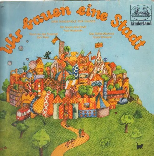 Kinder lieder wir bauen - lp,