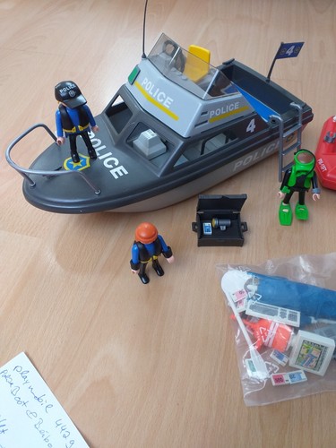 Playmobil 4429 polizeiboot - playmobil,