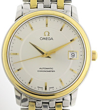 Omega De Ville Chronometer Automatic Herrenuhr Ref. 4300.31.00Edelstahl-Gold