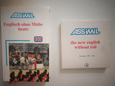 English ohne Mühe Assimil, Buch und 4 CDs