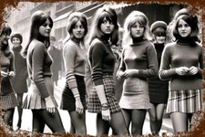 Retro Blechschild PIN UP GIRL