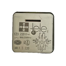 Tele Relais IR.1.3.220 – 220V AC – 10A / 250V – Industrie-Relais – gebraucht