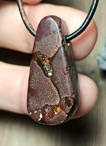 Boulder opal anhänger - opal,