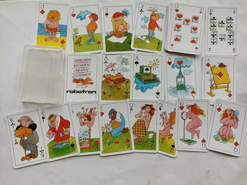 Robotron spielekarte blatte - spielekarte,