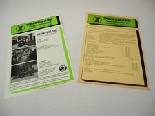 Original Prospekt Preisliste