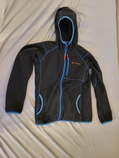 VauDe Fleecejacke blau Hoody