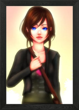 Herz gerahmtes Wandbild Poster