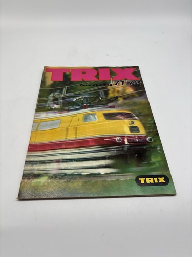 Trix gesamtkatalog 1971 - trix, 1971/72