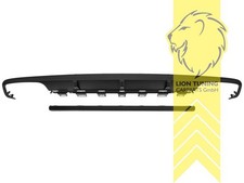 Heckansatz Heckspoiler Diffusor für Mercedes Benz E-Klasse W212 Lim für AMG Line