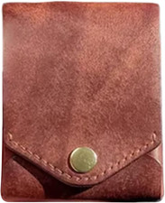 Geldbörse mit Geldklammer, dünn, Geldscheinklammer, Geldbörse aus PU-Leder – kle