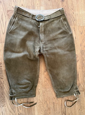 Knickerbocker Hirschlederhose ca. Gr.S-M hoher Neupreis