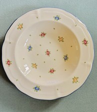 Zeller Fayencerie Petite Rose Suppenteller tiefer Teller Blumendekor