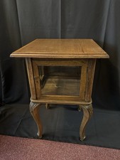 Vitrinentisch Teetisch Beistelltisch Tisch Vitrine Glas verglast Versand möglich