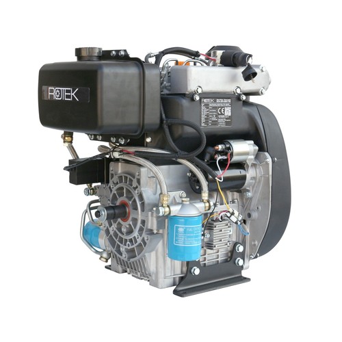 Dieselmotor zwei zylinder - zwei, (2)