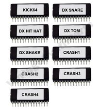 Oberheim DX Stock Sounds Factory Eproms Rom Eprom Chip IC Sample Drum Machine