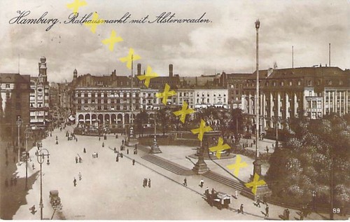 Hamburg postcard city - hamburg,