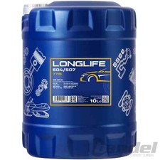 1x10L MANNOL MOTORÖL LONGLIFE 5W30 passend für VW 504/507.00 BMW LL 04 API SN