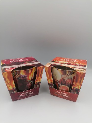 2er set duft kerze glas - 2er,