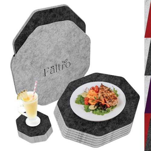 12er premium platzsets aus - premium,