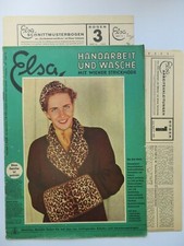 Elsa  Handarbeit und Wäsche