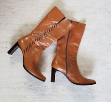 Davos Gomma Stiefel Damen, Echtleder Gr.41 Vintage 