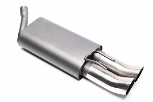Sportauspuff 2x76mm dtm - 2x76mm, hoch